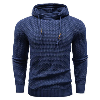 Jeremy - Sweat à capuche classique en laine pour homme