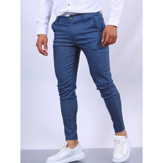 Hendric - Pantalon Business Homme  Coupe Slim Structurée