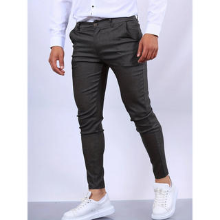 Hendric - Pantalon Business Homme  Coupe Slim Structurée