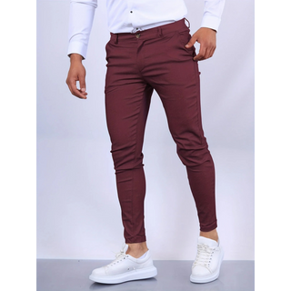 Hendric - Pantalon Business Homme  Coupe Slim Structurée
