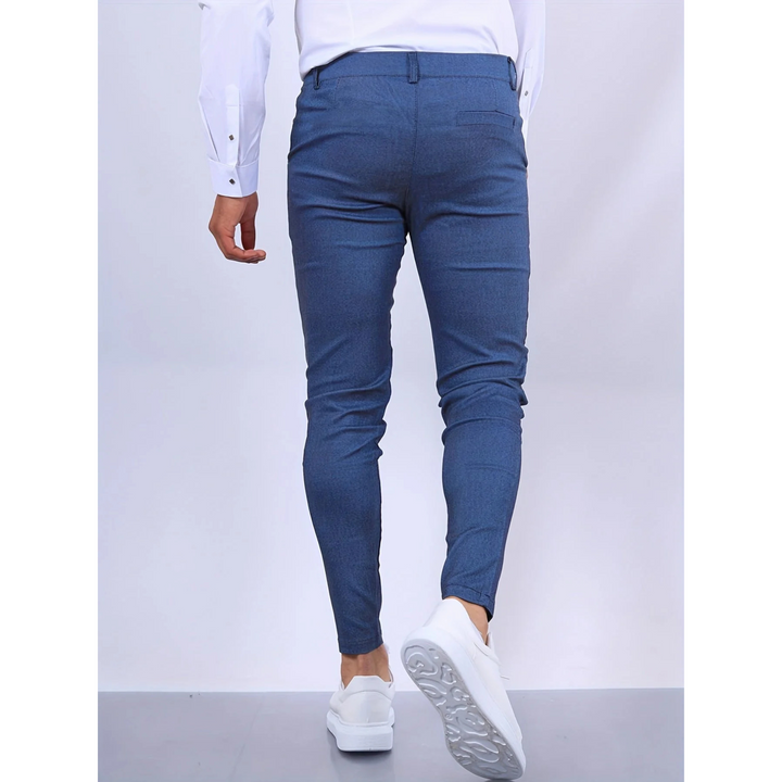 Hendric - Pantalon Business Homme  Coupe Slim Structurée