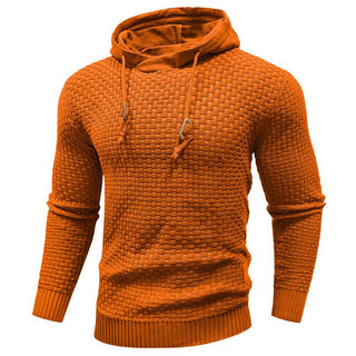 Jeremy - Sweat à capuche classique en laine pour homme