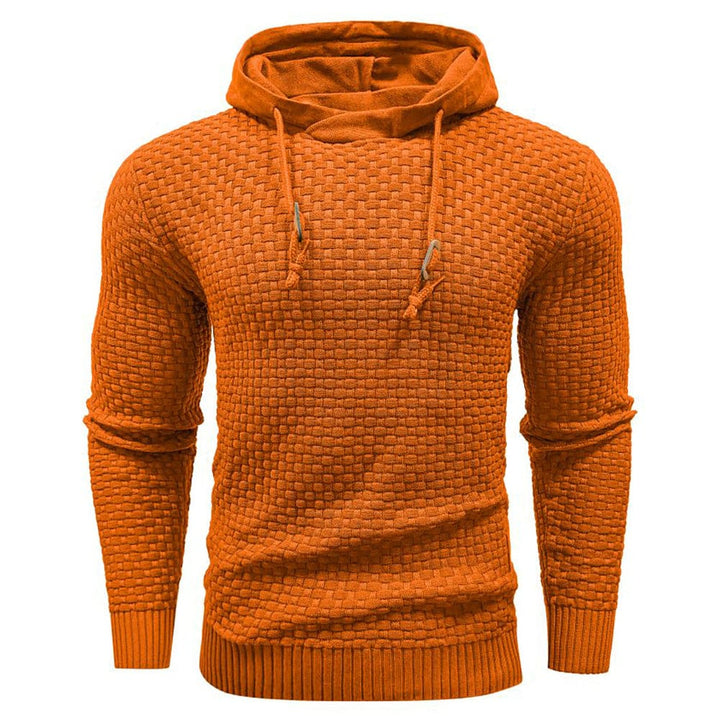 Jeremy - Sweat à capuche classique en laine pour homme