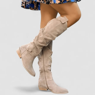 Charlotte - Bottes Hautes en Daim
