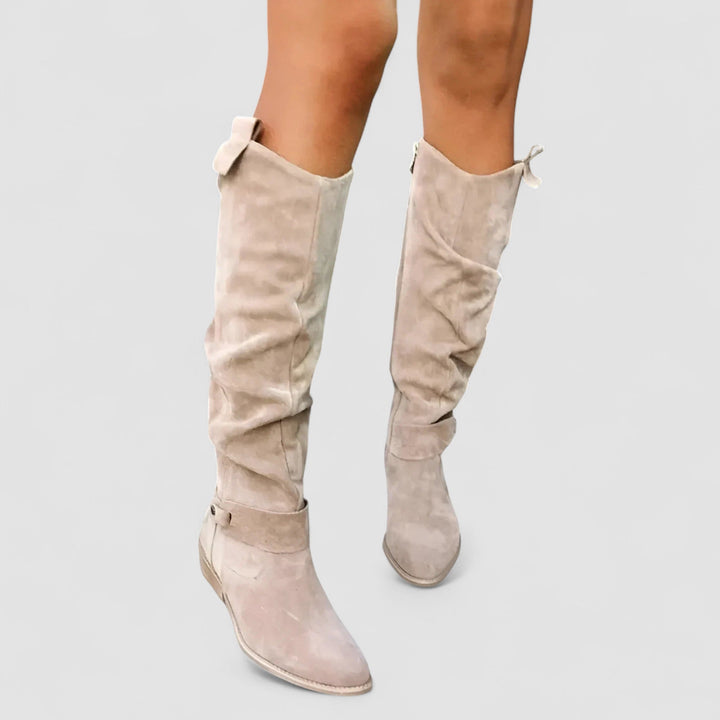 Charlotte - Bottes Hautes en Daim