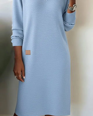 Isa - Robe Pull Col En V Élégante