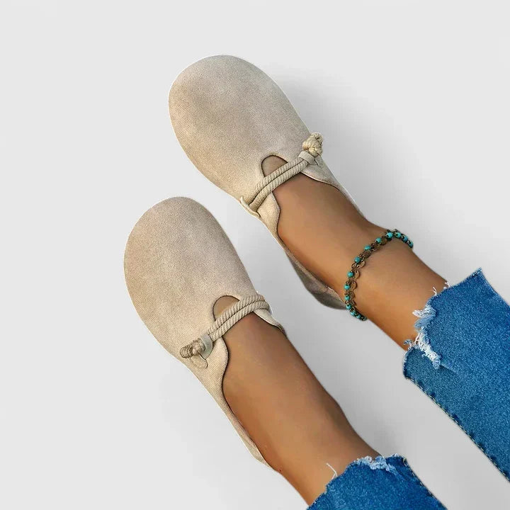 Anaïs - Mocassins confort en suédine