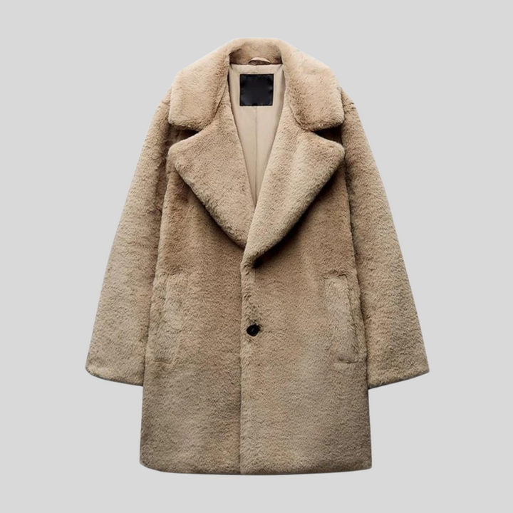 Angélique - Manteau Teddy