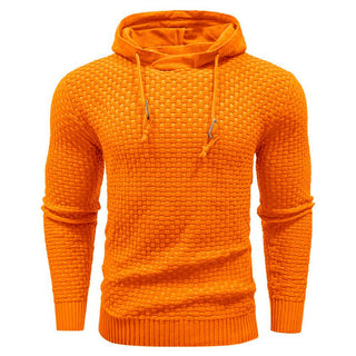 Jeremy - Sweat à capuche classique en laine pour homme