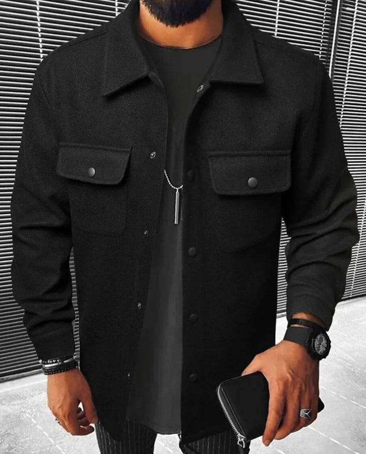 Jules - Chemise pour Homme - Oversize, Manches Longues