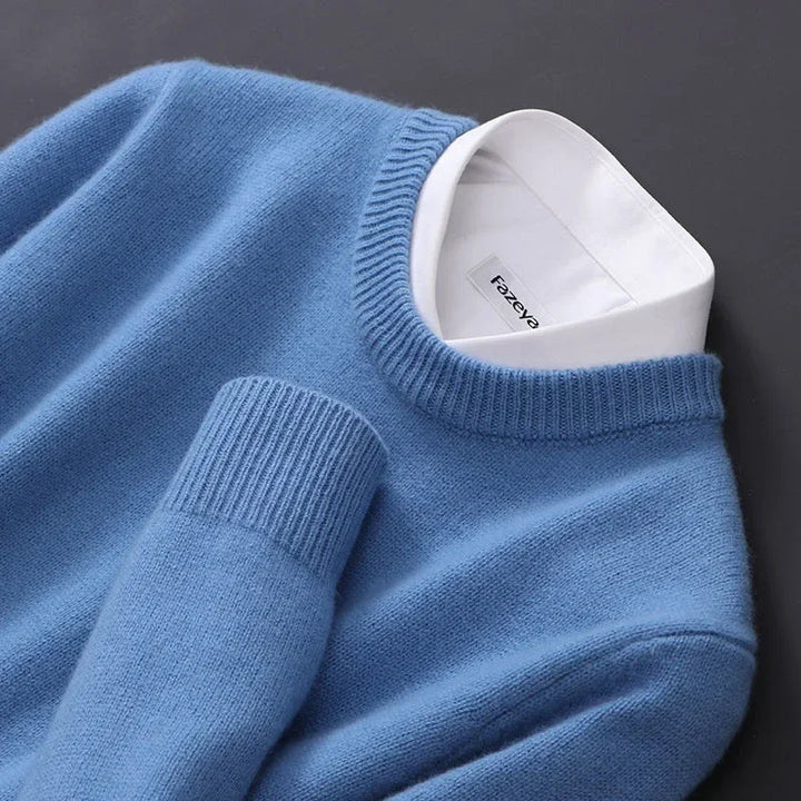 Marcel - Pull Col Rond Maille Douce