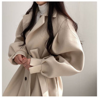 Basma - Manteau Chaud, Élégant &amp; Hivernal