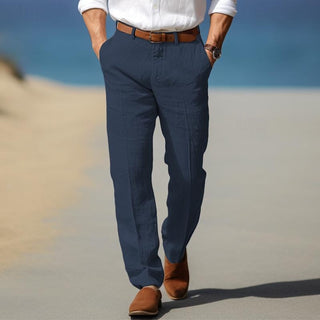 Michael - Pantalon en lin de luxe pour homme