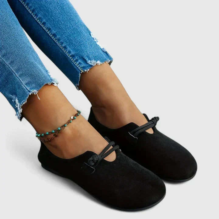 Anaïs - Mocassins confort en suédine