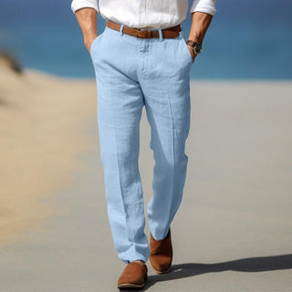 Michael - Pantalon en lin de luxe pour homme