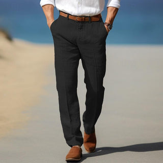 Michael - Pantalon en lin de luxe pour homme