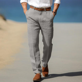 Michael - Pantalon en lin de luxe pour homme